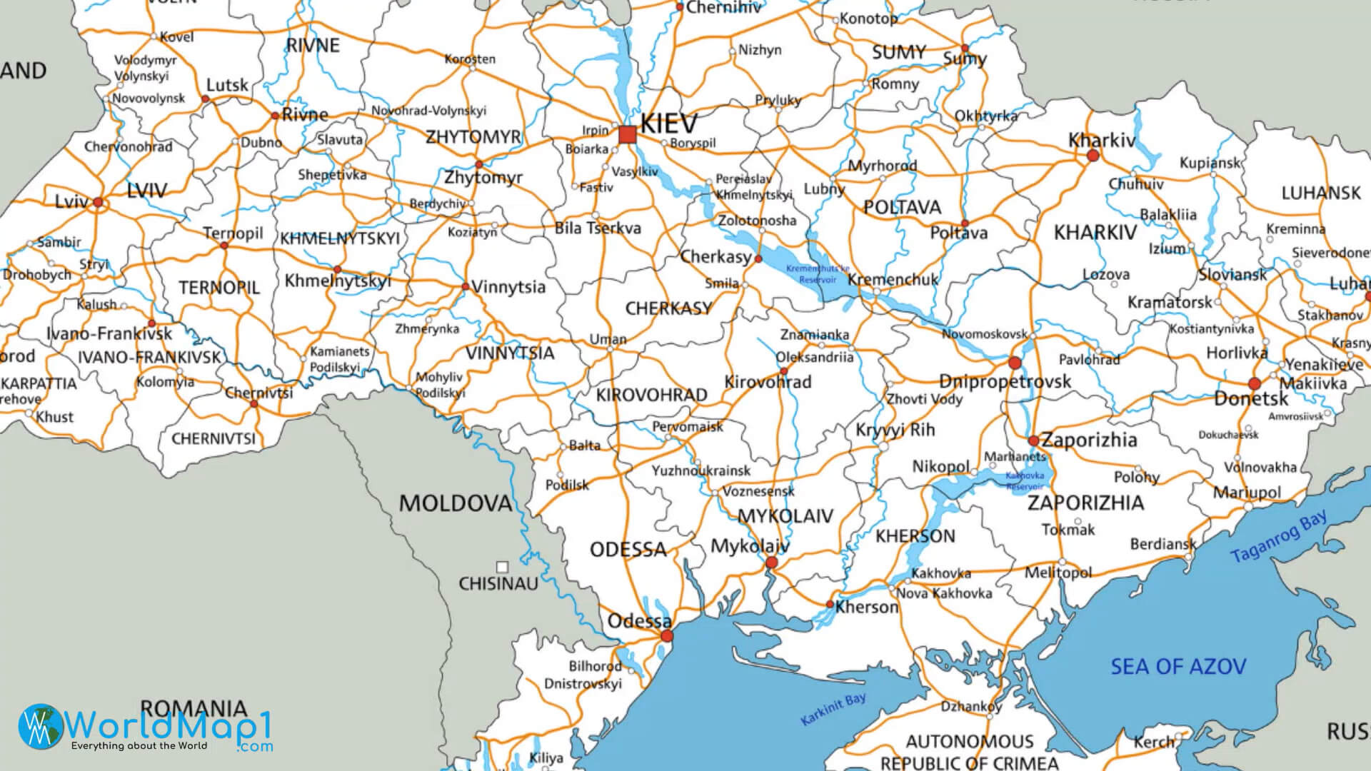 Kherson Carte Ukraine